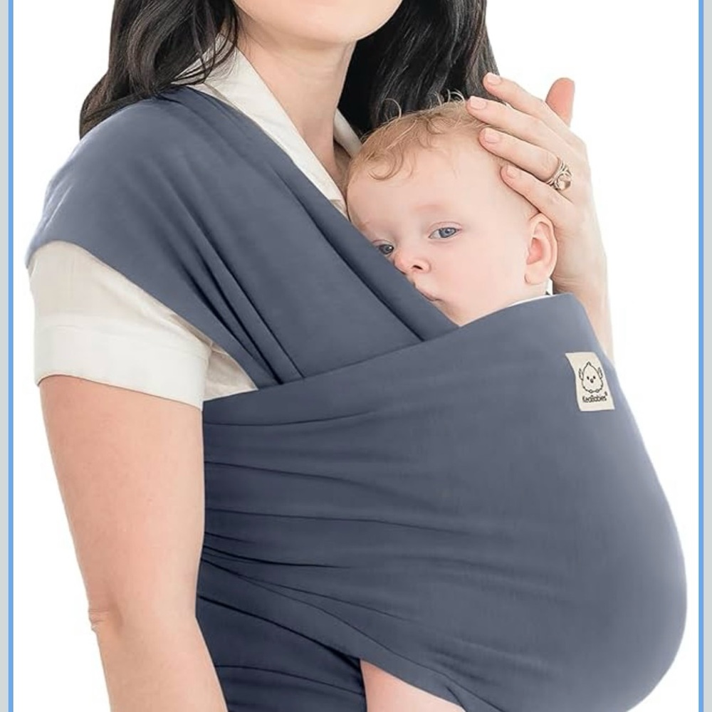 KeaBabies Original Wrap Carrier ( Raven )